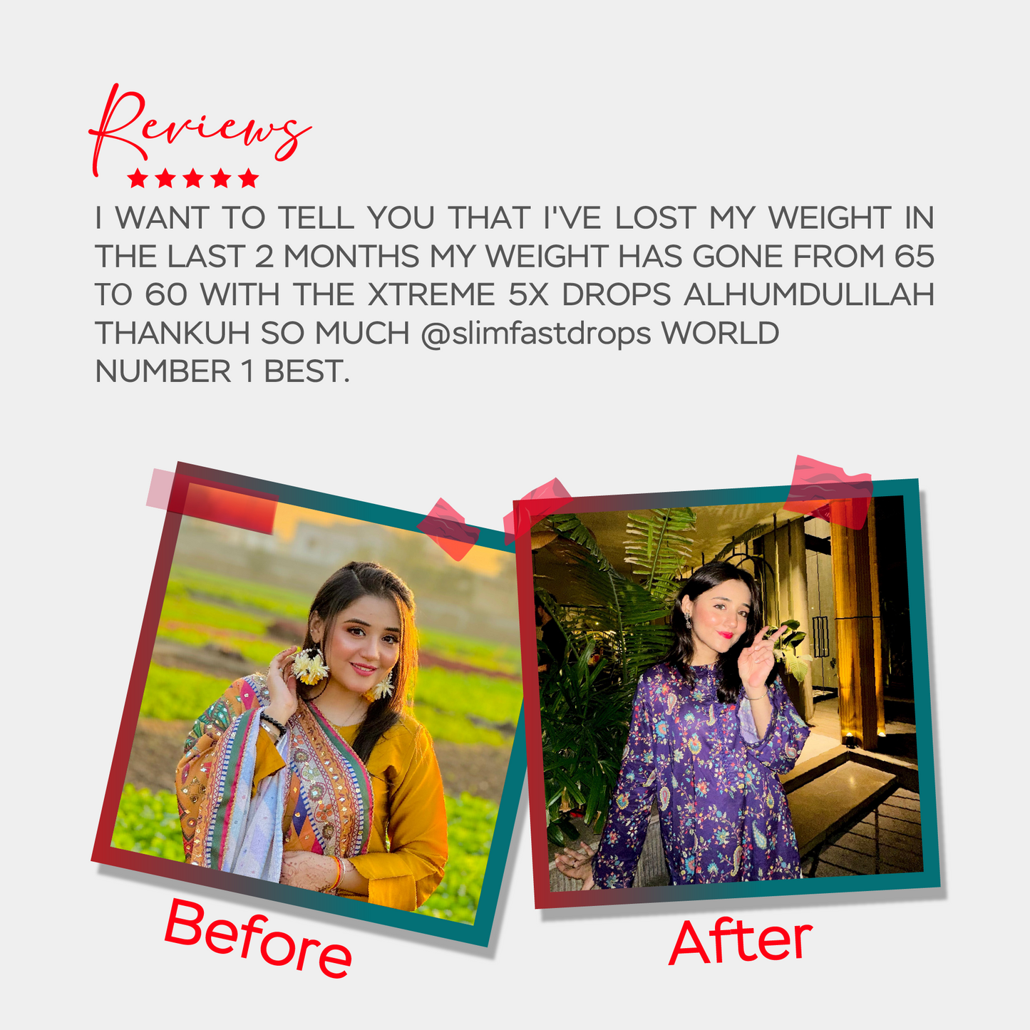 SLIM FAST DROPS XTREME 8 Weeks (Best Seller)