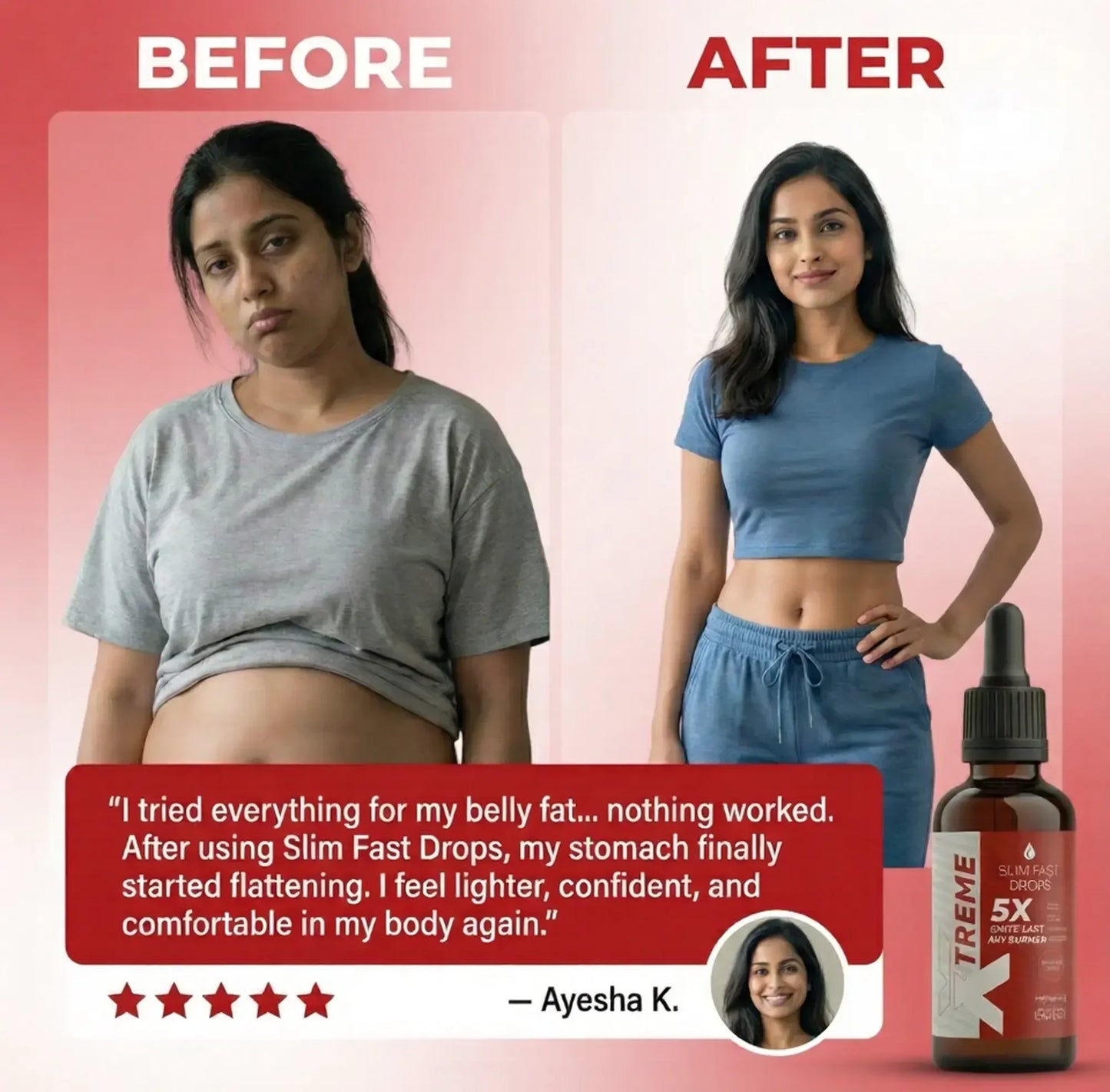 SLIM FAST DROPS XTREME