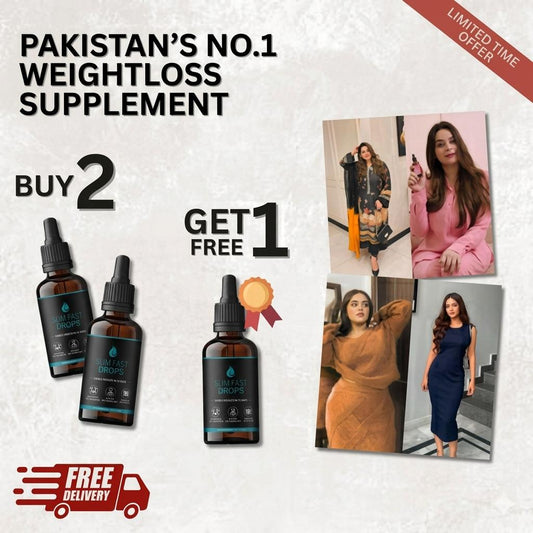 Pakistan’s Best Weight Loss drops (Buy 2 Get 1 FREE)